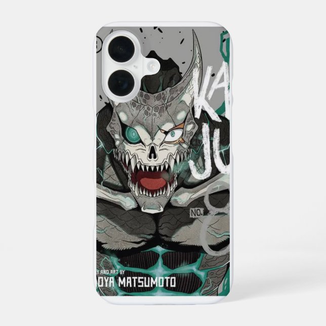 anime-inspired monster design iPhone 16 hülle (Rückseite)