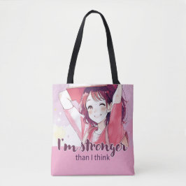 Anime-inspiriert Designtasche mit ausdrucksvollem