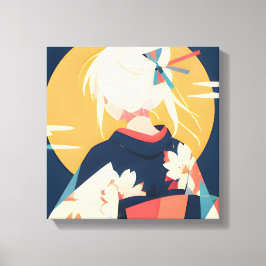 Anime-Inspirierte Serie 3 Golden Reverie Leinwanddruck