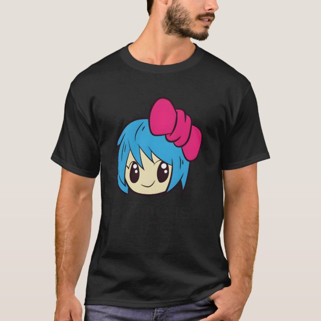 Anime ist ein japanischer Anime T-Shirt (Vorderseite)