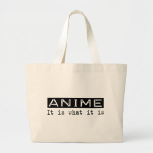 Anime ist es jumbo stoffbeutel