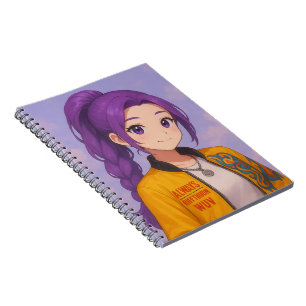 Anime K-Pop Idol-Gruppe Original Manga-Stil Pop Notizblock