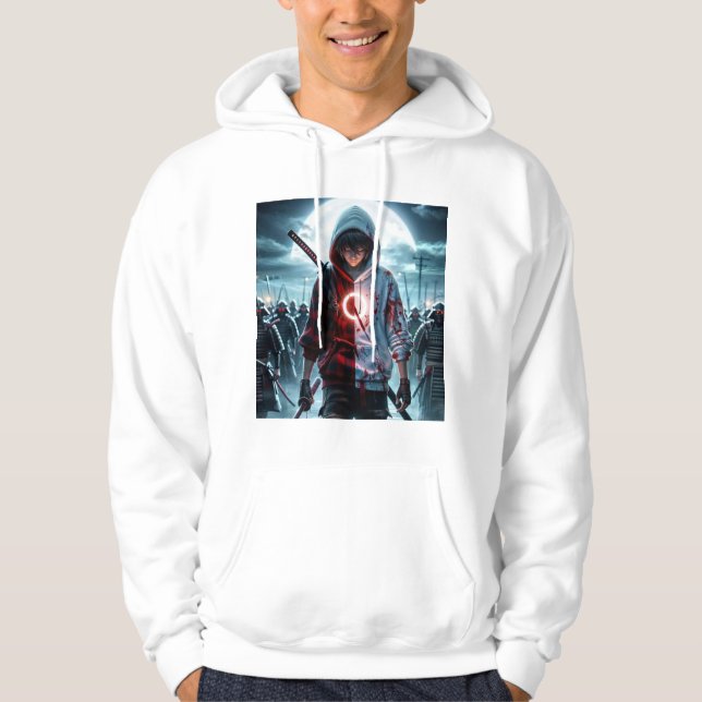Anime-Kapuze Hoodie (Vorderseite)