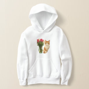Anime Katzen Mädchen Hoodie Süße Kawaii Kitty
