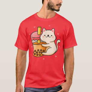 Anime Kawaii Cat Boba Bubble Tee Anime Merch Gesch