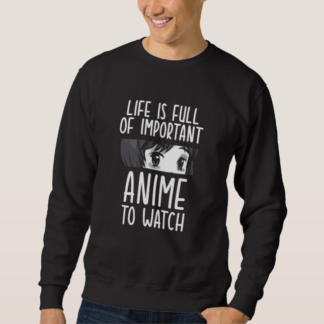 Anime Kawaii for boys and girls Sweatshirt (Vorderseite)