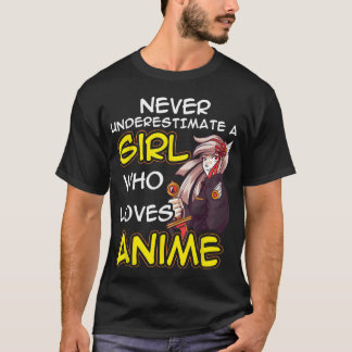Anime Kawaii für Frauen und Mädchen als Anime-Lieb T-Shirt