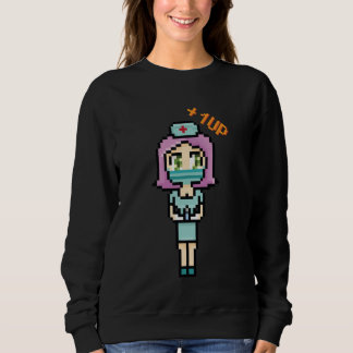 Anime Kawaii - Pixelize Nurse - Japanese Aesthetic Sweatshirt