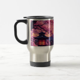 Anime-Kirschblüten-Kaffeetasse Reisebecher