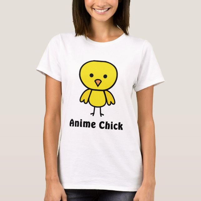 Anime-Küken T-Shirt (Vorderseite)