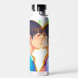 Anime-Kuss Neue Liebe Trinkflasche