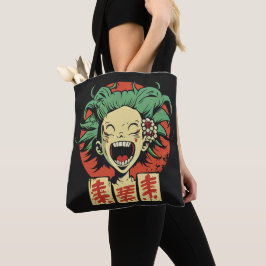 Anime lacht Tote Tasche