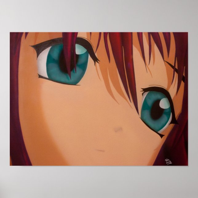 Anime Leinwand 1 - Premium Version Poster (Vorne)