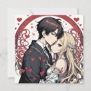 Anime Liebe Einladung