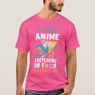 Anime-Liebhaber Manga-Leser Ramen-Esser Zeichner O T-Shirt