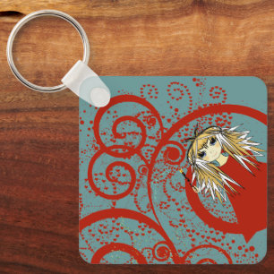 Anime Love- Personalize - Schlüsselanhänger