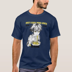 Anime Lover nur ein Junge, der Anime Ramen und G L T-Shirt