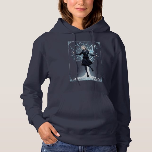 Anime Luna Lovegood's Rabbit Patronus Hoodie (Vorderseite)