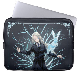 Anime Luna Lovegood's Rabbit Patronus Laptopschutzhülle