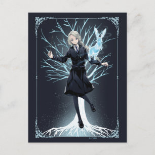 Anime Luna Lovegood's Rabbit Patronus Postkarte