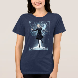 Anime Luna Lovegood's Rabbit Patronus Tri-Blend Shirt