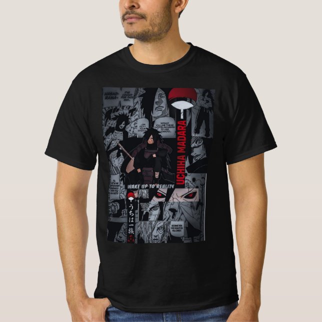 Anime: Madara Uchiha Legacy T - Shirt (Vorderseite)