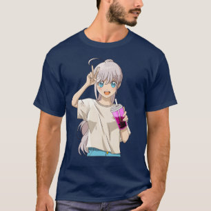 Anime Mädchen Comic T-Shirt