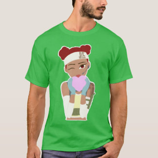 Anime Mädchen Liebe Herz lustig T-Shirt