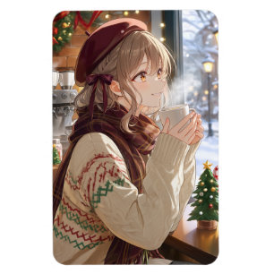 Anime-Mädchen-Magnet Magnet