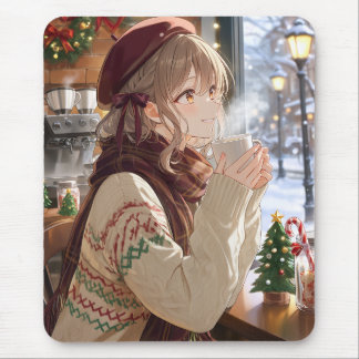 Anime-Mädchen-Mauspad Mousepad