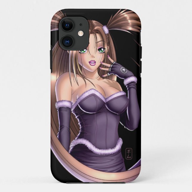 Anime-Mädchen - Nikki Case-Mate iPhone Hülle (Rückseite)