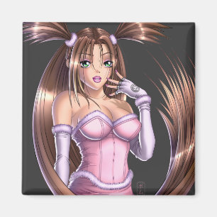 Anime-Mädchen - Nikki Magnet