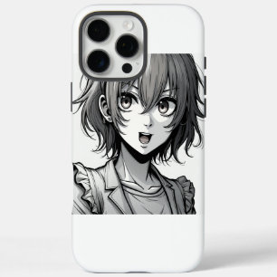 Anime-Mädchen – Stylishes modernes Charakterdesign iPhone 16 Pro Max Hülle