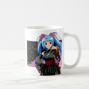 Anime-Mädchen-Tasse Kaffeetasse