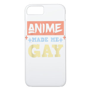 Anime Made Me Gay Funny Anime sogar LBGTQ Gay Prid Case-Mate iPhone Hülle