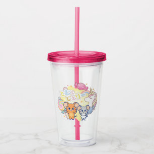 Anime Magical Candyland mit Jerry und Tuffy Acryltrinkbecher