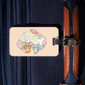 Anime Magical Candyland mit Jerry und Tuffy Gepäckanhänger