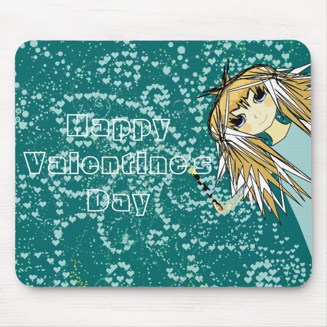 Anime Magical Valentine MousePad (Vorne)