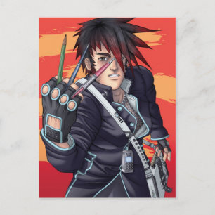 Anime Manga Artist Postkarte
