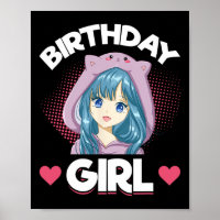 Anime Manga Birthday Girl Birthday