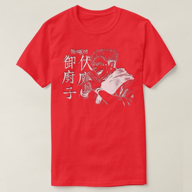 Anime Manga-Dämon Otaku-Stilspitze T-Shirt (Design vorne)