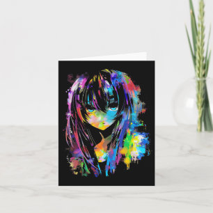 Anime Manga Graphic Colorful Art Anime Karte