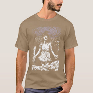 Anime Manga Horror Retro 80er 90er Grunge Ästhetik T-Shirt