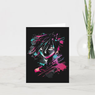 Anime Manga Motif Abstrakt Illustration Anime Karte