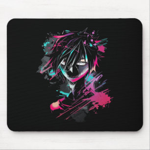 Anime Manga Motif Abstrakt Illustration Anime Mousepad