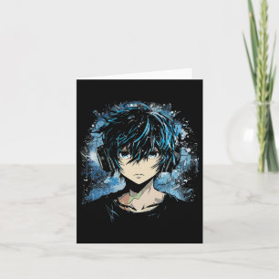 Anime Manga Motif Headphone Artwork Anime Karte