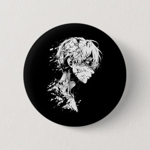 Anime Manga Motif Zeichnend Artwork Anime Button