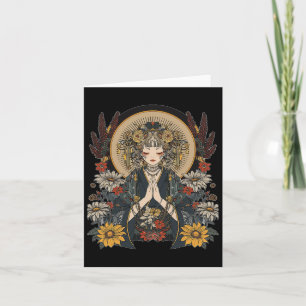 Anime-Manga-Motiv Mandala-Kunstwerk Anime  Karte