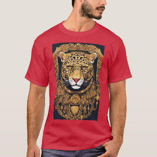 Anime Manga Robot Jaguar Tattoo Design T-Shirt