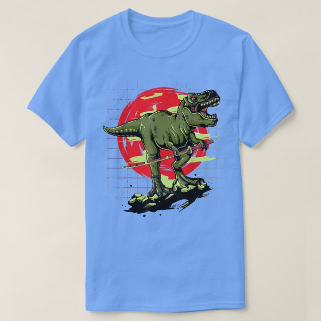 Anime Manga Samurai Dino (2) T-Shirt (Design vorne)